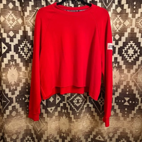 Women’s Tommy Hilfiger sport cropped top size XL - Picture 2 of 6